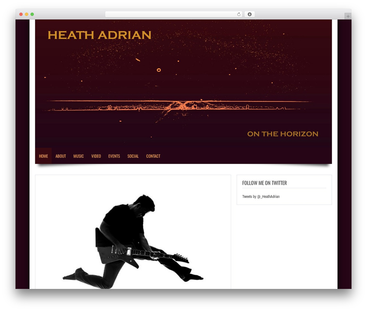 Gameleon WordPress theme - heathadrian.com Gameleon WordPress theme - heathadrian.com