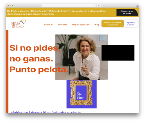 Hello Elementor theme WordPress - silviabueso.com