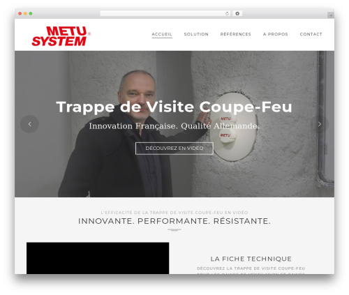 Mega WordPress theme - trappe-de-visite-coupe-feu.com