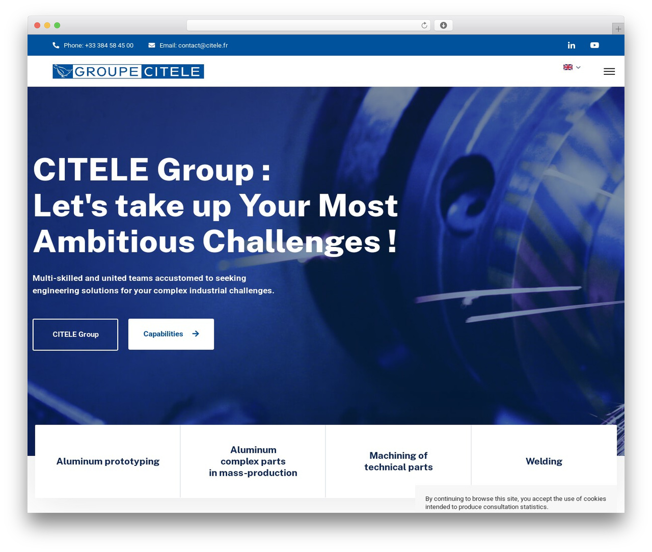 Mintech best WordPress theme - groupe-citele.com