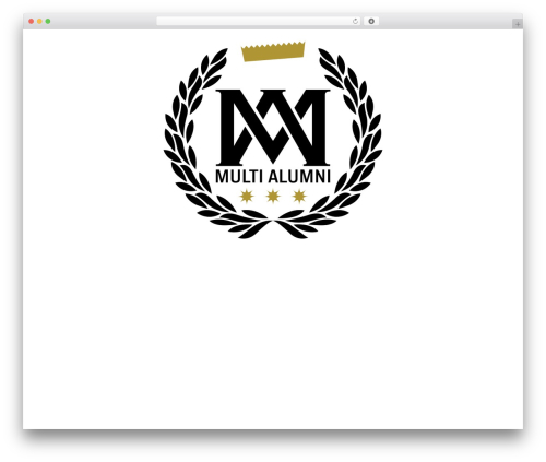 Multi Alumni WordPress theme - multialumni.com