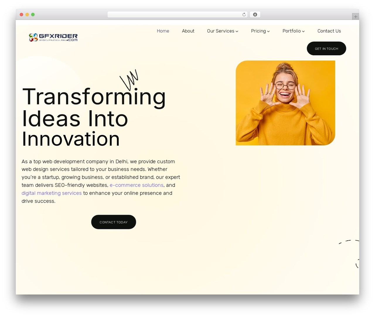 Theme WordPress Ewebot - gfxrider.com