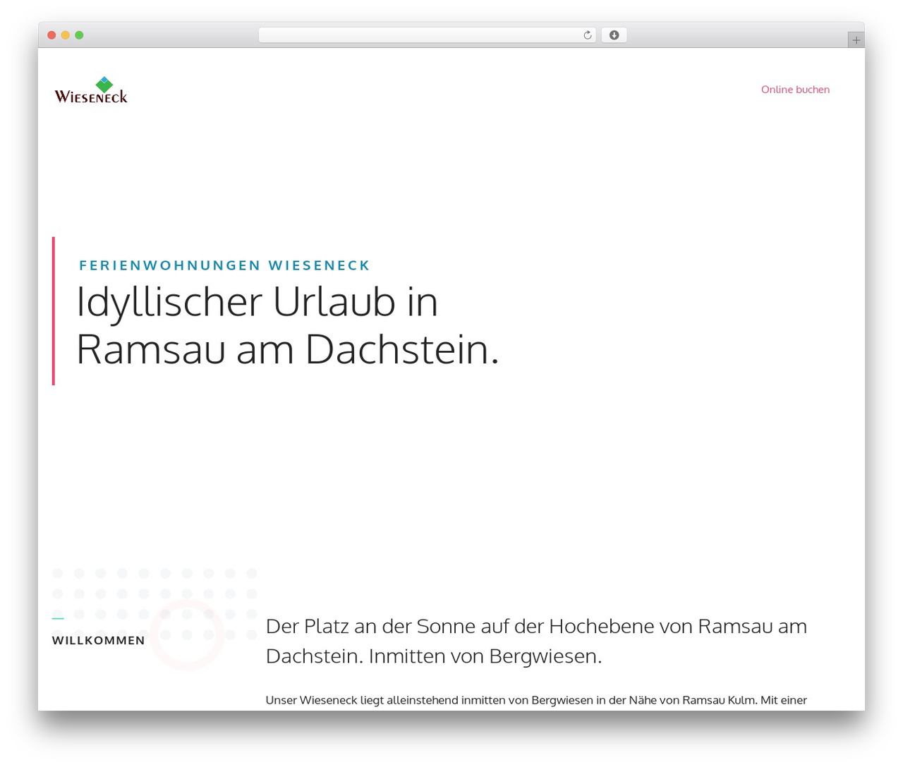Theme WordPress GeneratePress - wieseneck-ramsau.at