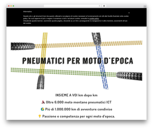 WordPress theme BooStore - italianclassictire.com