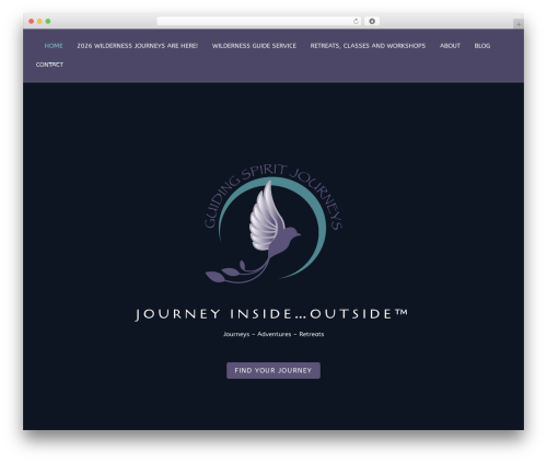 WordPress theme Quna - guidingspiritjourneys.com