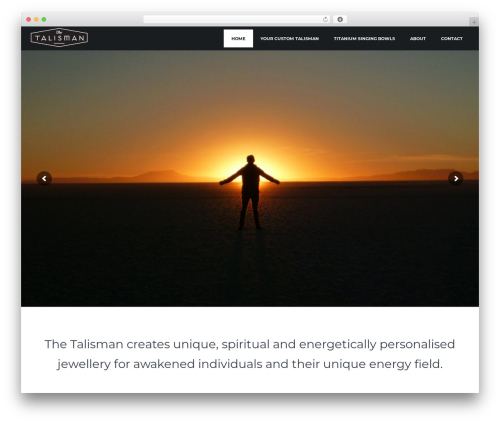 Big Point WordPress theme - thetalisman.com.au