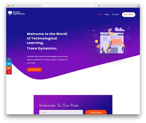 Itr popup WordPress plugin - www.tracedynamics.com