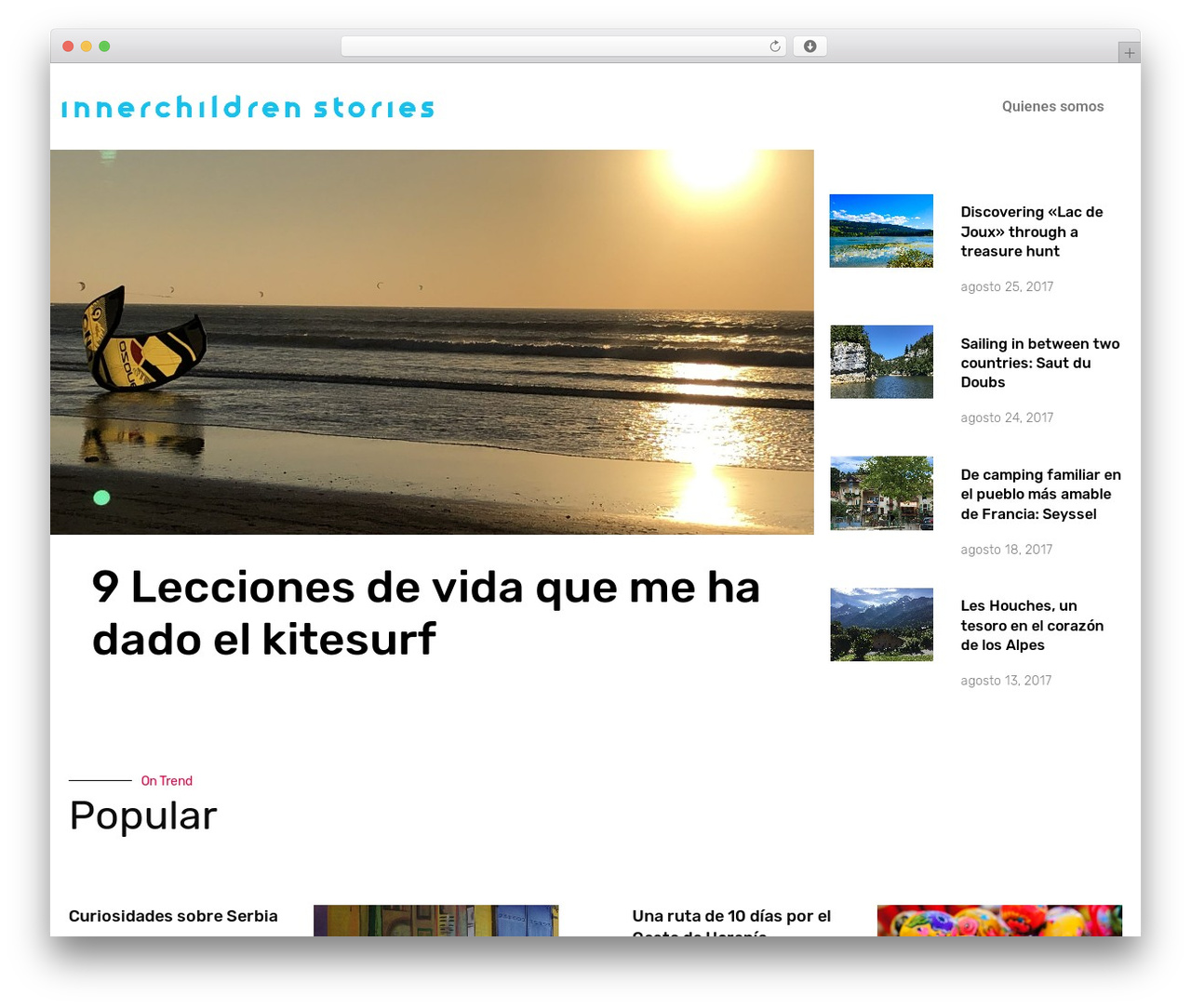 Hello Elementor WordPress theme - innerchildrenstories.com