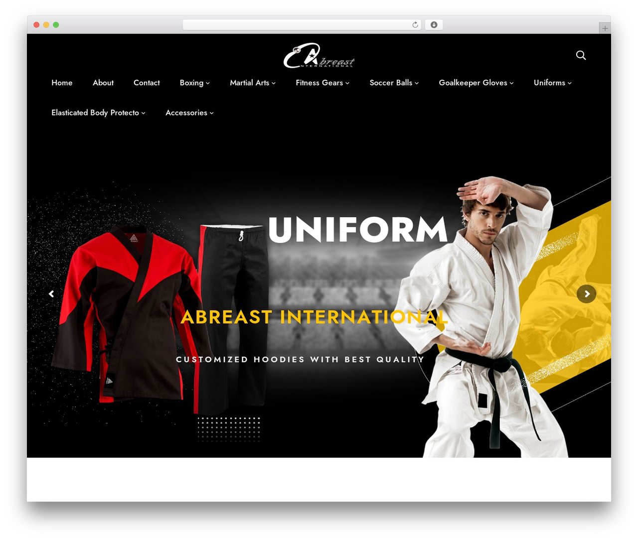 Minimog theme WordPress - abreastinternational.com