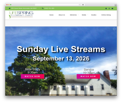 Theme WordPress Lifeline2 - lifespringworc.org