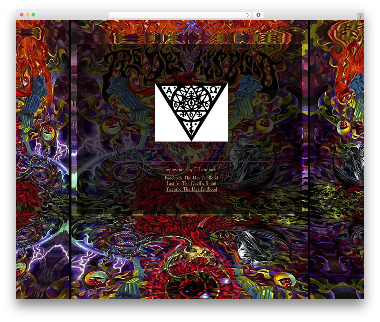 The Devil's Blood top WordPress theme - thedevilsblood.com