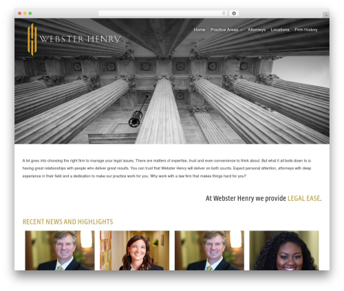 Theme WordPress Create - websterhenry.com