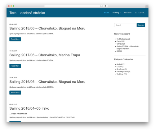 Theme WordPress Future - taro.sk Theme WordPress Future - taro.sk