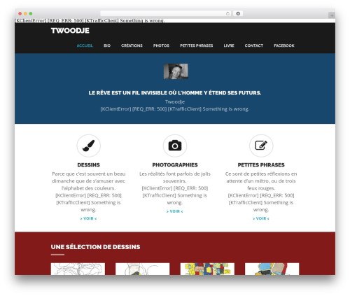 Theme WordPress Prototype - twoodje.com
