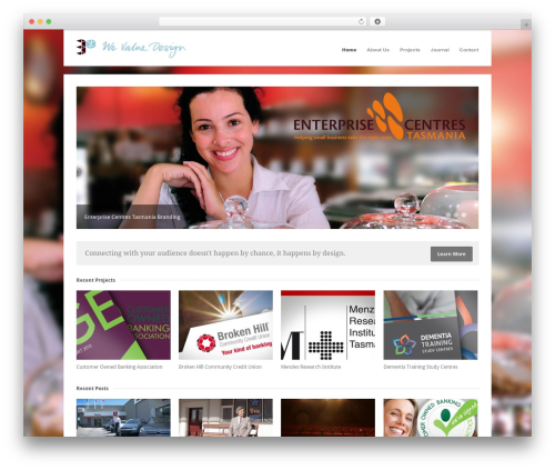 Theme WordPress Uber - threesquared.com.au