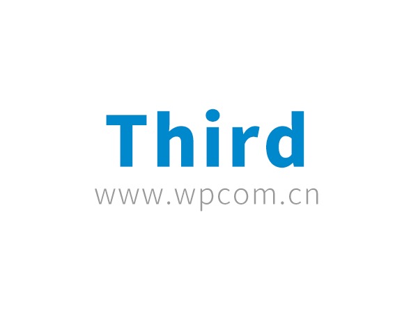 Third WordPress website theme by WPCOM