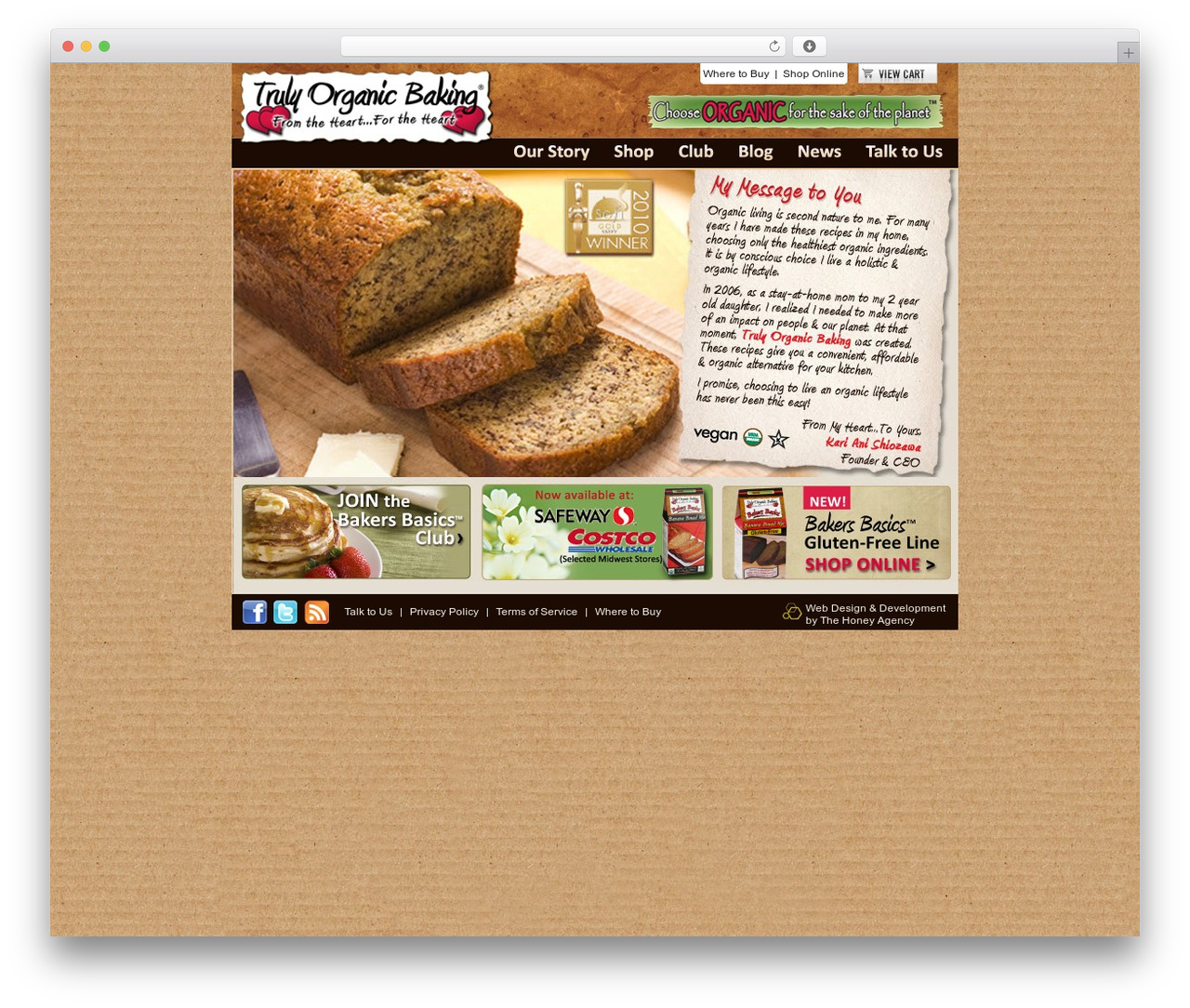 wordpress 4308 WordPress website theme - trulyorganicbaking.com