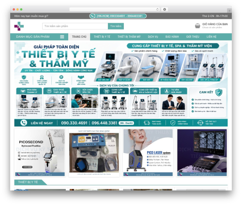 WordPress theme DevVN - thietbiytebenhvien.com
