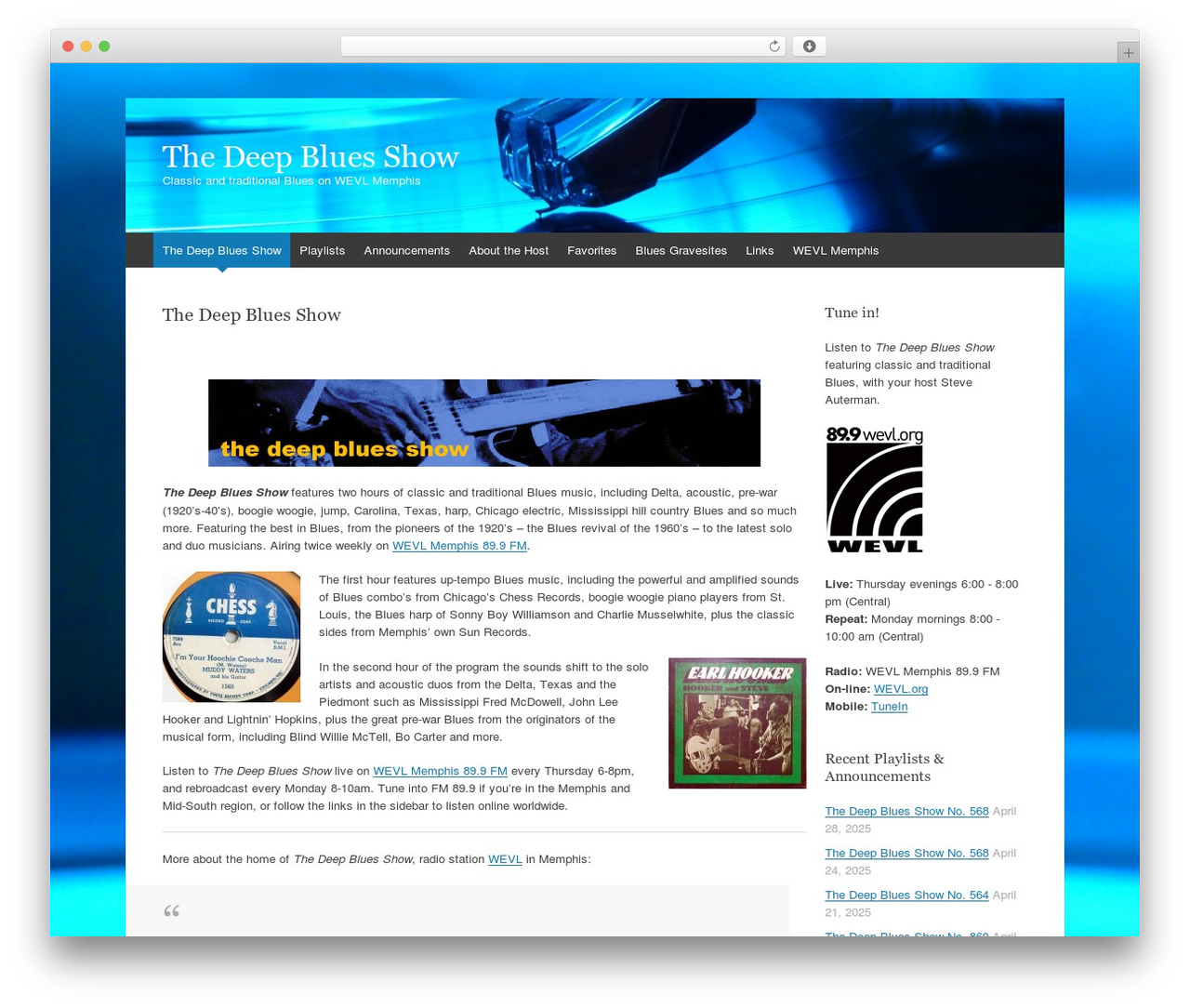 WordPress theme Expound - thedeepblues.com