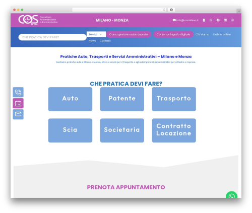 WordPress theme GeneratePress - cosmilano.it