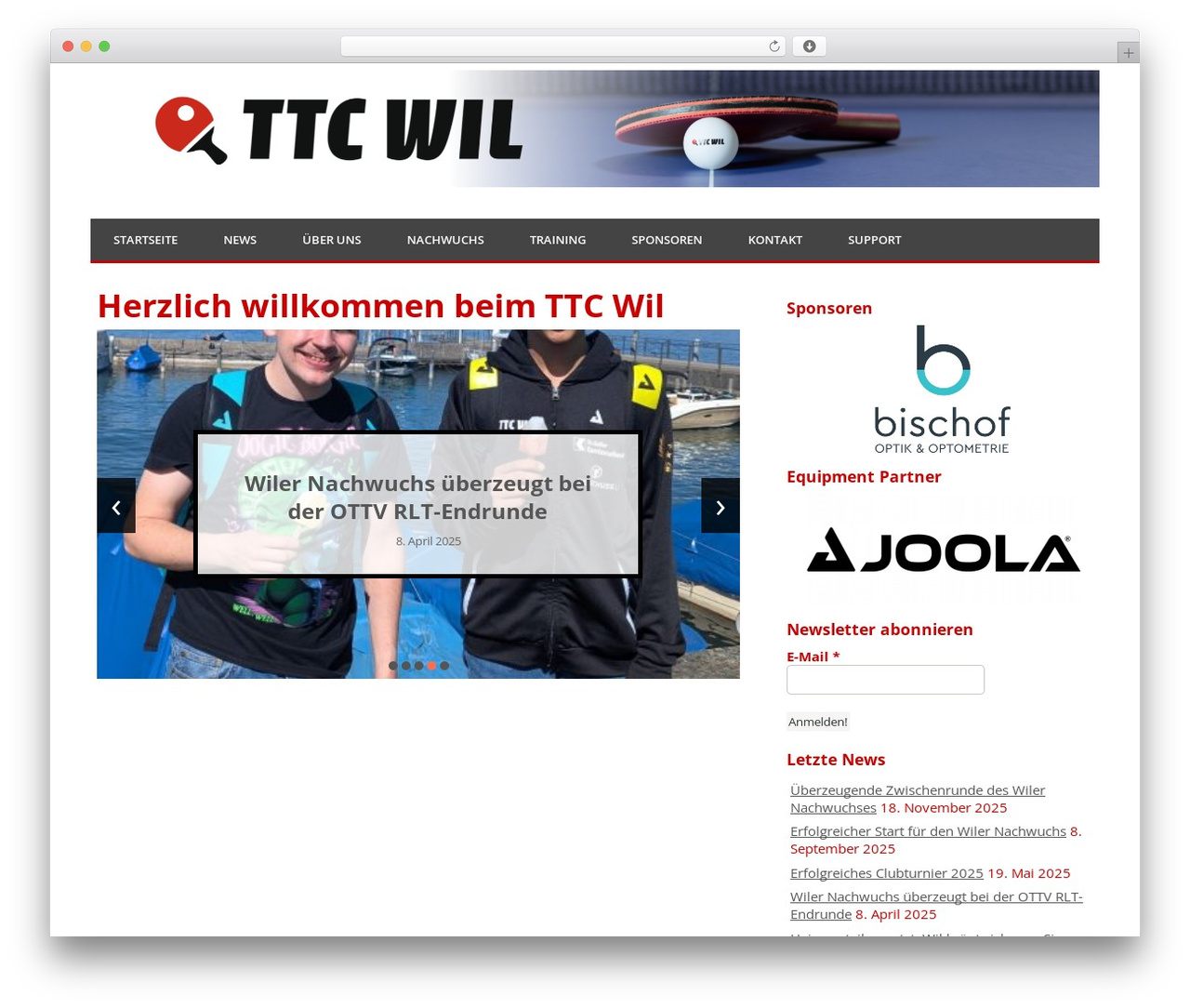 WordPress theme Minimize - ttc-wil.ch