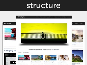 WP Structure best WordPress theme by Chris Robinson