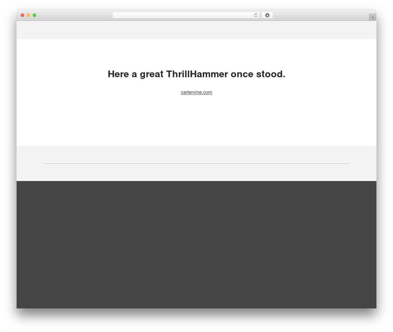 WP theme Layers - thrillhammer.com