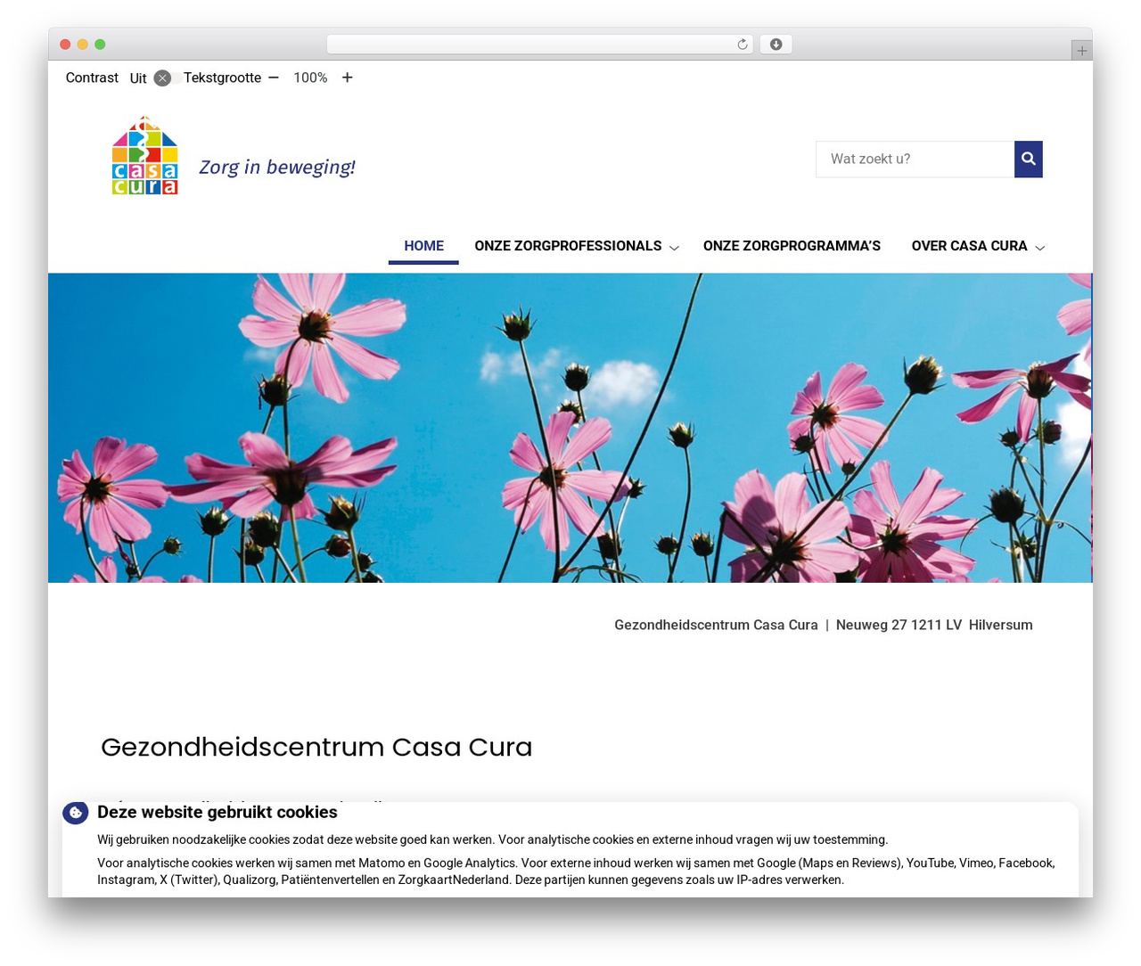 Thema Avery WordPress theme - casa-cura.nl