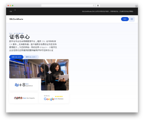 Synck theme WordPress - sslcertificate.cn