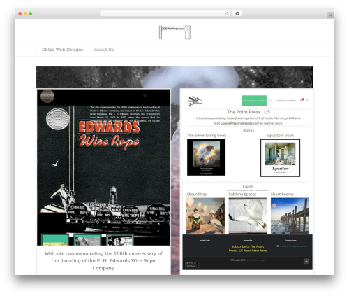 Theme WordPress Eclipse-Blog - dewzwebs.com