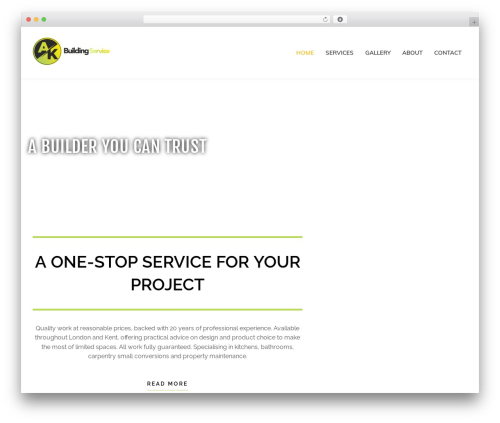 Construction Kit theme WordPress - akbuildingservice.com Construction Kit theme WordPress - akbuildingservice.com