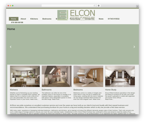 elcon5_3col WordPress theme - elconfittedfurniture.com