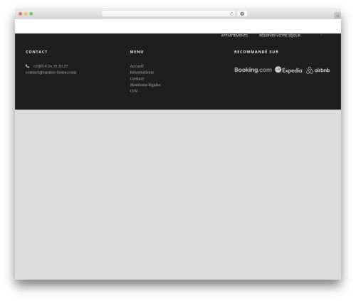 Hotel Master theme WordPress - nantes-home.com