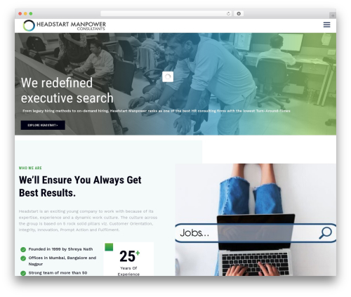 LabtechCO WordPress website theme - headstartindia.org