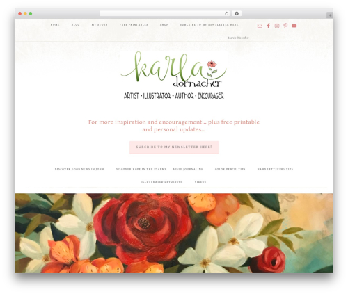 Market Theme WordPress theme - karladornacher.com