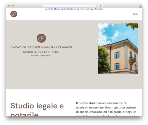 Uncode best WordPress theme - lumelegal.ch