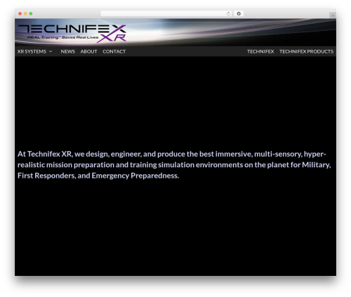 WordPress website theme GeneratePress - technifexxr.com