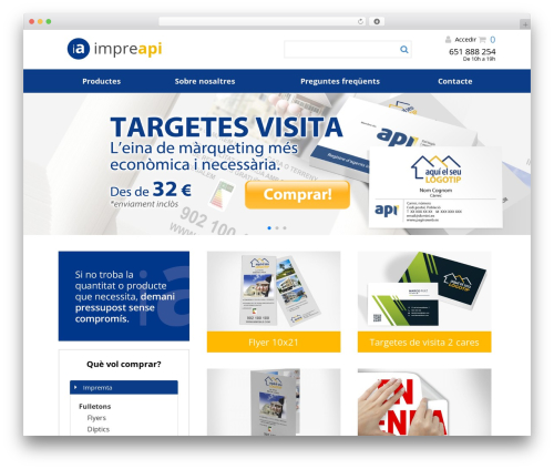 ImpreAPI WP theme - impreapi.com