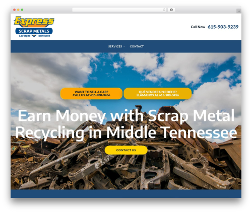 Reach Local best WordPress theme - expressscrapmetals.com