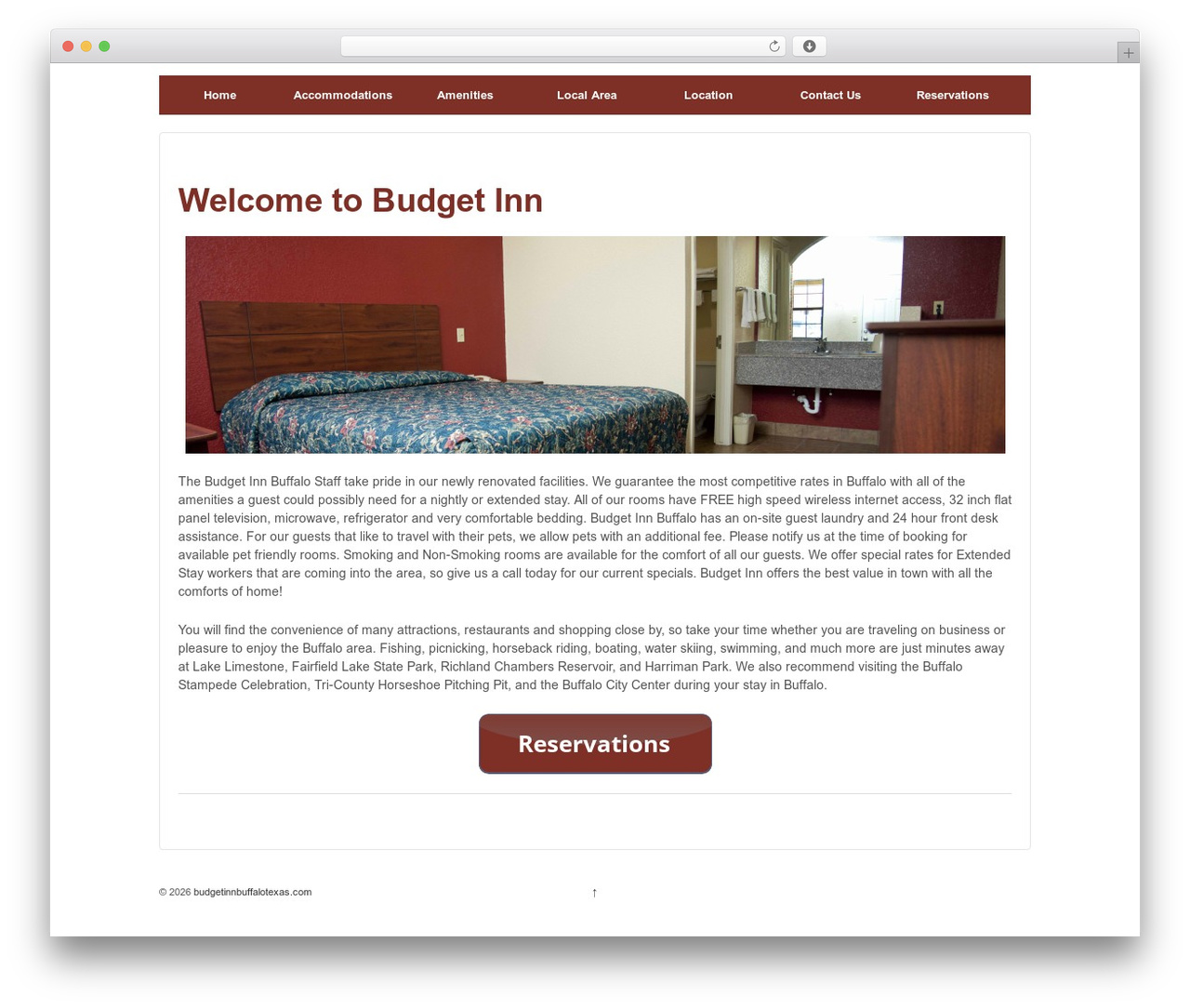 Responsive Pro WordPress theme - budgetinnbuffalotexas.com