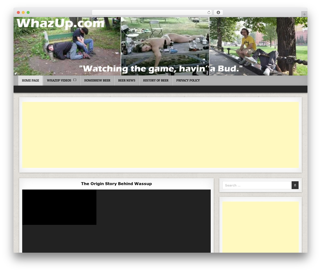 TextWP theme WordPress - whazup.com