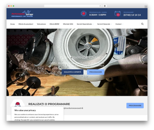 WordPress theme Autoresq - performancegarage.ro