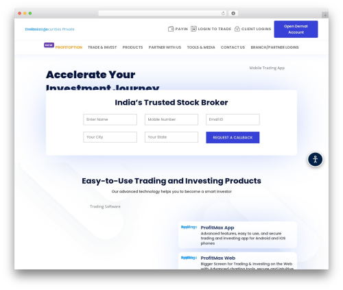 Divicarousel WordPress plugin - profitmart.in