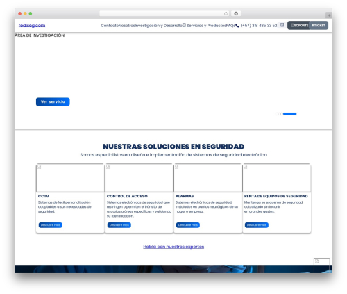 WordPress theme Prometheus - rediseg.com