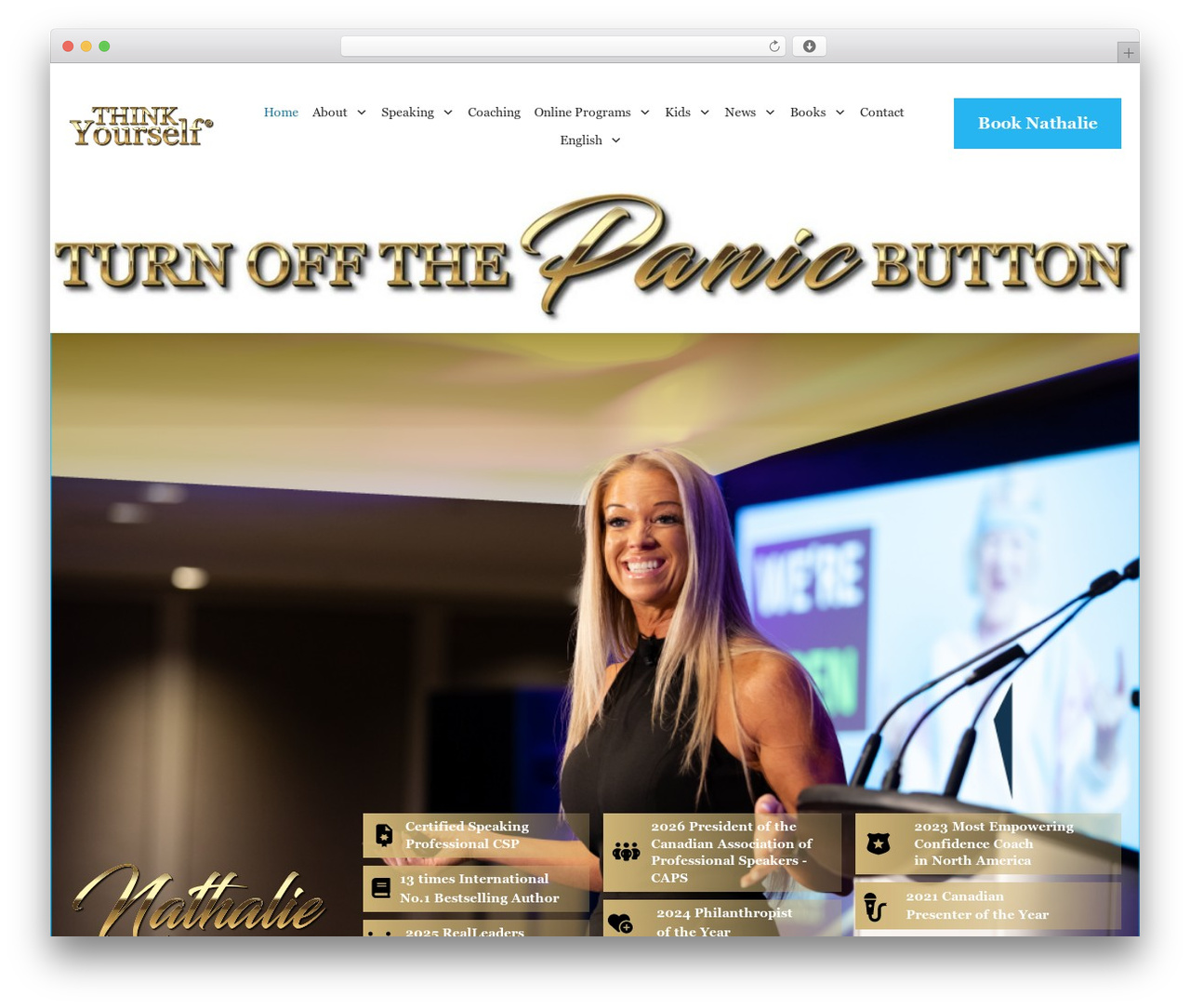 WordPress theme Thrive Theme Builder - thinkyourself.com