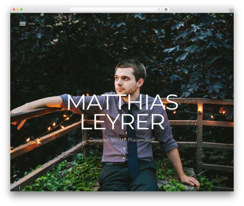 WordPress website theme East Java - mjleyrer.com