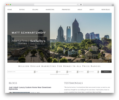 Aios mobile pack WordPress plugin - distinctatlantahomes.com