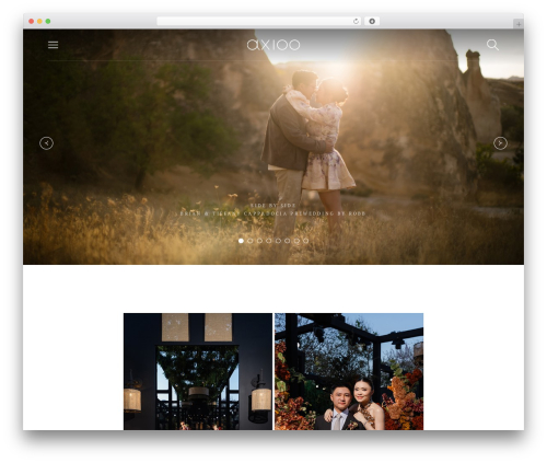Axioo WordPress theme - axioo.com