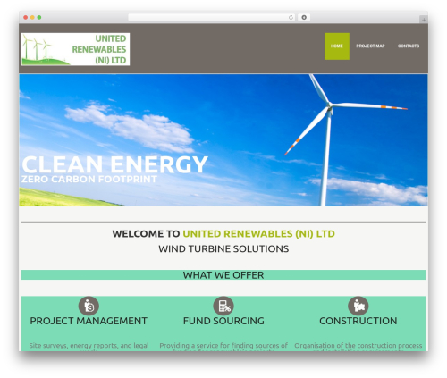 cherry WordPress theme - unrni.com