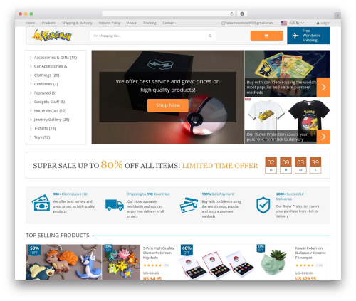 Alids WordPress plugin - pokemonstore99.com